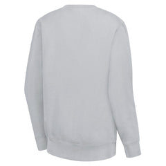 Detroit Lions G-III 4Her by Carl Banks Women's Leopard Heart Pullover Sweatshirt Heather Gray