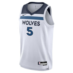NBA Anthony Edwards Minnesota Timberwolves Youth Swingman Jersey - Association Edition - White