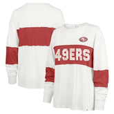 San Francisco 49ers '47 Women's Clubhouse Pride Taylor Long Sleeve T-Shirt Cream