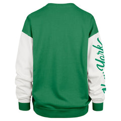 New York Jets '47 Women's Double Header Rise Andie Pullover Sweatshirt Green