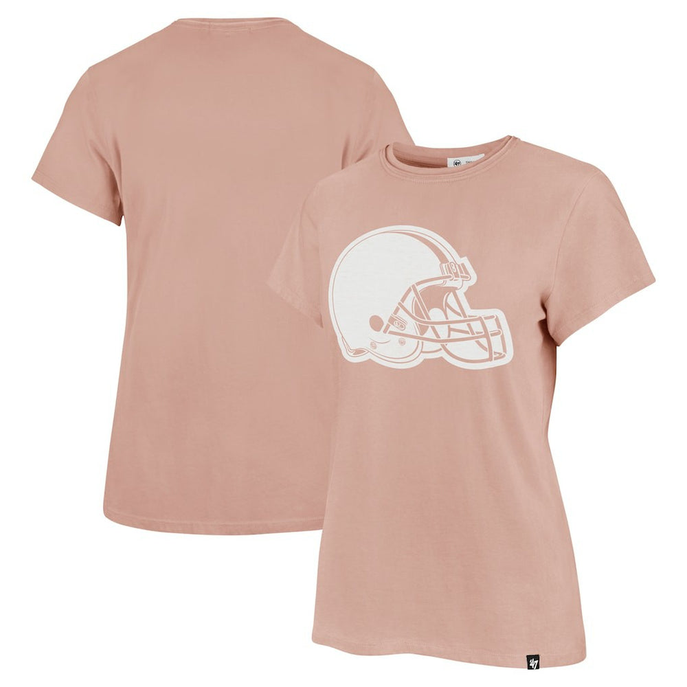 Cleveland Browns '47 Women's Premier Frankie T-Shirt Light Pink