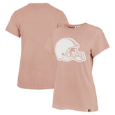 Cleveland Browns '47 Women's Premier Frankie T-Shirt Light Pink