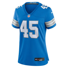 NFL Isaac Ukwu Detroit Lions Women's Game Jersey - Blue