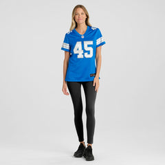NFL Isaac Ukwu Detroit Lions Women's Game Jersey - Blue