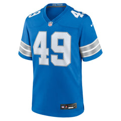 NFL Hogan Hatten Detroit Lions Game Jersey - Blue