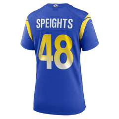 NFL Omar Speights Los Angeles Rams Women's Game Jersey - Royal