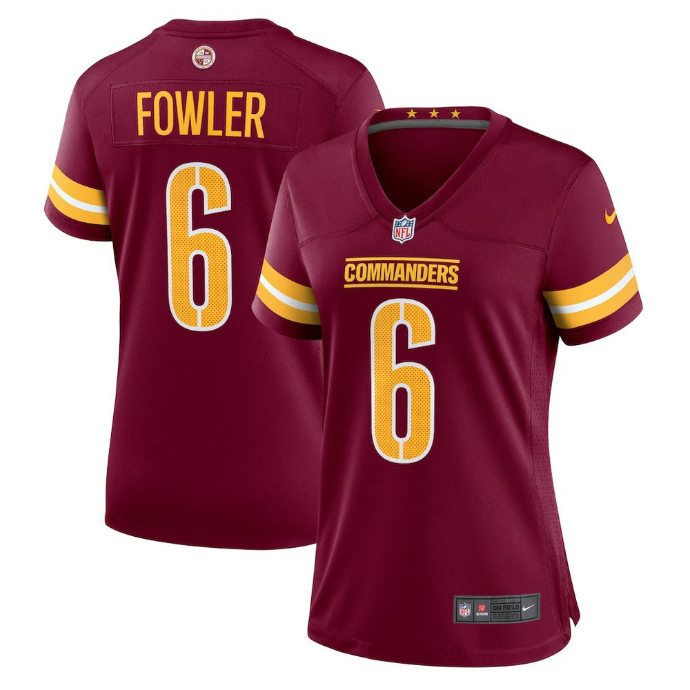 Dante Fowler Jr. Washington Commanders Women's Game Jersey Burgundy