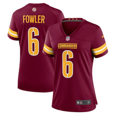 NFL Dante Fowler Jr. Washington Commanders Women's Game Jersey - Burgundy