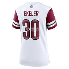 NFL Austin Ekeler Washington Commanders Women's Game Jersey - White