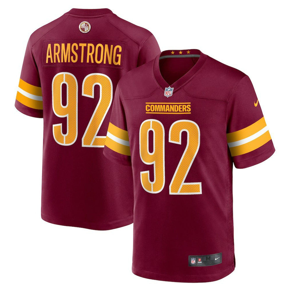 NFL Dorance Armstrong Washington Commanders Game Jersey - Burgundy
