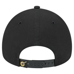 San Diego Padres New Era 9FORTY A-Frame Adjustable Hat - Black Hats