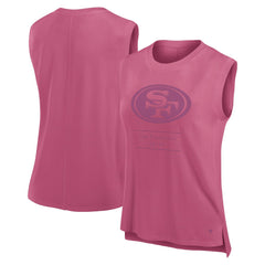 San Francisco 49ers Women's Studio Embrace Tank Top Pink
