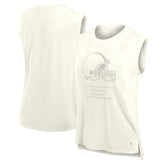 Cleveland Browns Women's Studio Embrace Tank Top Cream