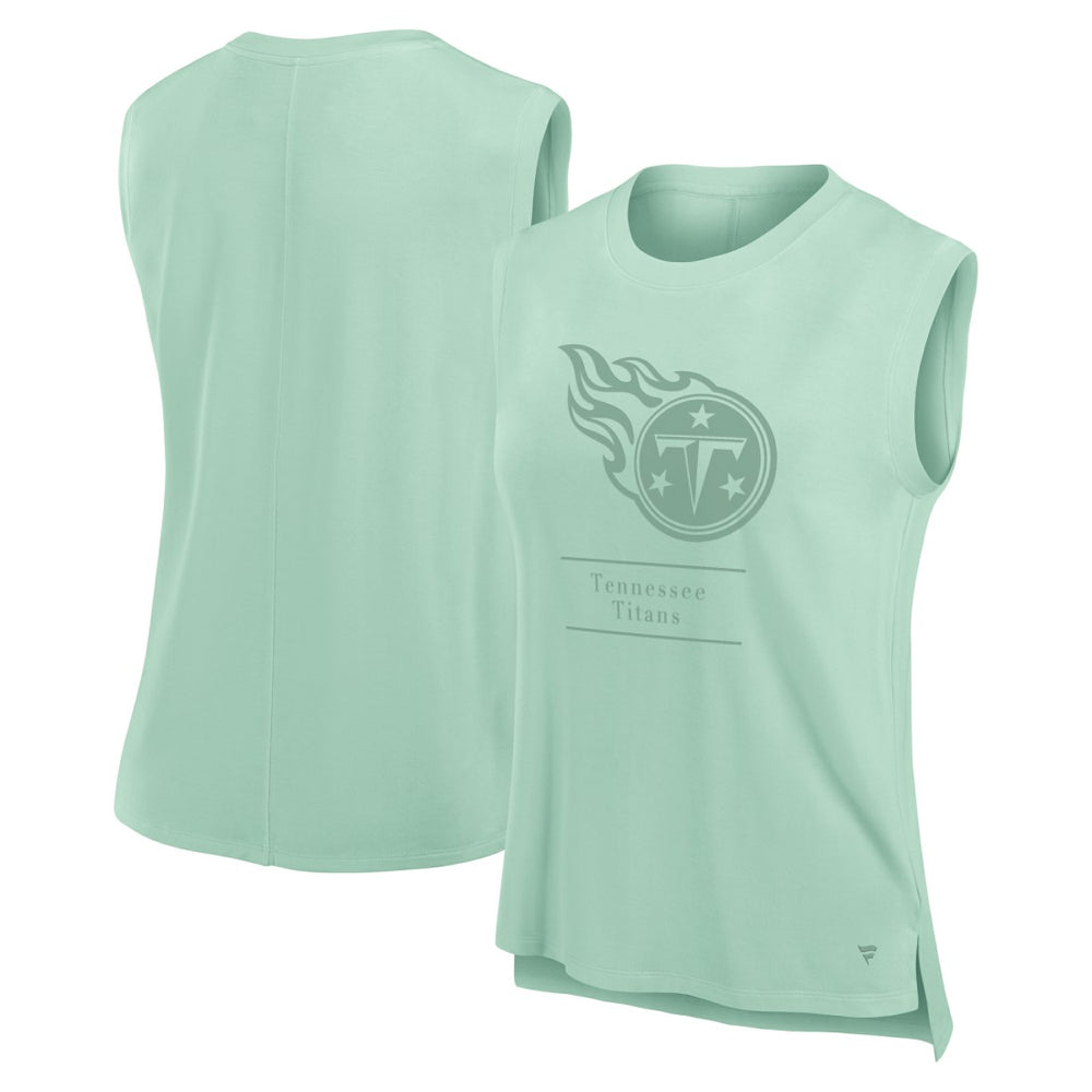 Tennessee Titans Women's Studio Embrace Tank Top Mint