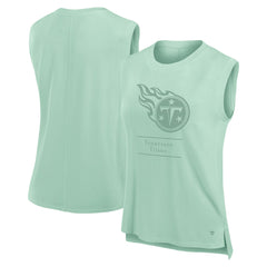 Tennessee Titans Women's Studio Embrace Tank Top Mint