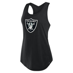 Las Vegas Raiders Women's Iron Fan Tank Top Black