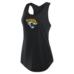 Jacksonville Jaguars Women's Iron Fan Tank Top Black