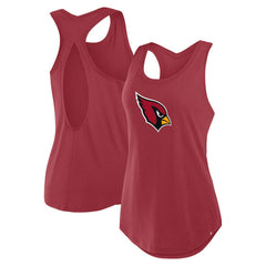 Arizona Cardinals Women's Iron Fan Tank Top Cardinal