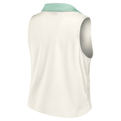 Dallas Cowboys Women's Studio Wellness V-Neck Tank Top Cream