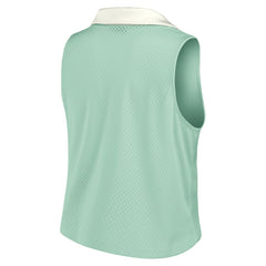 Miami Dolphins Women's Studio Wellness V-Neck Tank Top Mint