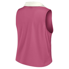 San Francisco 49ers Women's Studio Wellness V-Neck Tank Top Pink