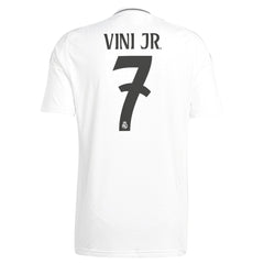 Vini Jr. Real Madrid 2024/25 Home Replica Player Jersey White