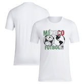 Mexico National Team Around The World T-Shirt White
