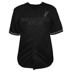 NBA Victor Wembanyama San Antonio Spurs Profile Big & Tall Name & Number Button-Up Jersey - Black outlet