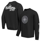Seattle Mariners Pro Standard Paint The City Dropped Shoulder Pullover Sweatshirt - Black Pullover