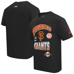 San Francisco Giants Pro Standard Turn It Up Dropped Shoulder T-Shirt - Black T-shirts