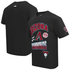 Arizona Diamondbacks Pro Standard Turn It Up Dropped Shoulder T-Shirt - Black T-shirts