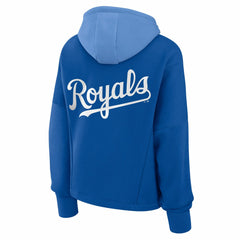 Kansas City Royals Fanatics Women's Oversized Legacy Favorite Spectator Pullover Hoodie - Royal Hoodies