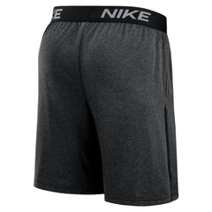 Colorado Rockies Nike Authentic Collection Performance Knit Shorts - Black Shorts