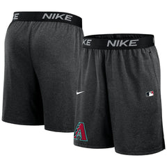 Arizona Diamondbacks Nike Authentic Collection Performance Knit Shorts - Black Shorts