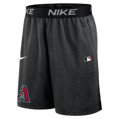 Arizona Diamondbacks Nike Authentic Collection Performance Knit Shorts - Black Shorts