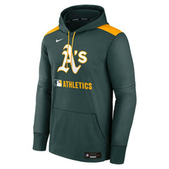 Athletics Nike Authentic Collection Performance Pullover Hoodie - Green Hoodies