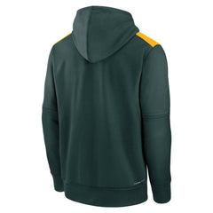 Athletics Nike Authentic Collection Performance Pullover Hoodie - Green Hoodies