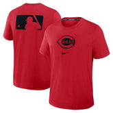 Cincinnati Reds Nike Authentic Collection Early Work Tri-Blend Dri-FIT T-Shirt - Red T-shirts