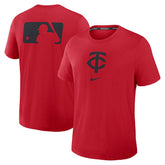Minnesota Twins Nike Authentic Collection Early Work Tri-Blend Dri-FIT T-Shirt - Red T-shirts