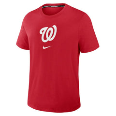 Washington Nationals Nike Authentic Collection Early Work Tri-Blend Dri-FIT T-Shirt - Red T-shirts
