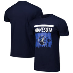 Minnesota Timberwolves Stadium Essentials Unisex Breakdown T-Shirt Navy