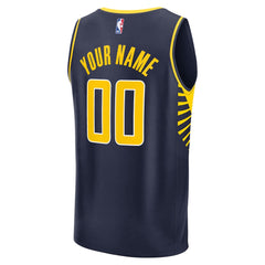 NBA Indiana Pacers Fanatics Fast Break Custom Jersey - Icon Edition - Navy