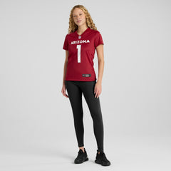NFL Number 1 Bride Arizona Cardinals Women's Game Jersey - Cardinal