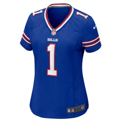 NFL Number 1 Bride Buffalo Bills Women's Game Jersey - Royal