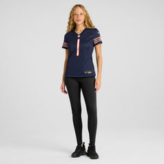 NFL Number 1 Bride Chicago Bears Women's Game Jersey - Navy