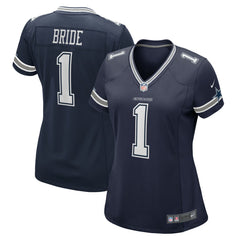 NFL Number 1 Bride Dallas Cowboys Women's Game Jersey - Navy