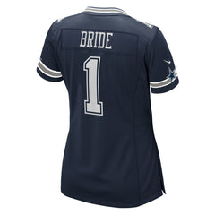 NFL Number 1 Bride Dallas Cowboys Women's Game Jersey - Navy
