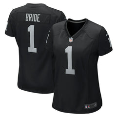 NFL Number 1 Bride Las Vegas Raiders Women's Game Jersey - Black