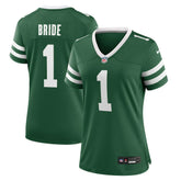 NFL Number 1 Bride New York Jets Women's Game Jersey - Legacy Green