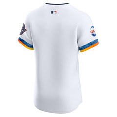 MLB Houston Astros Nike 2025 City Connect Elite Jersey - White